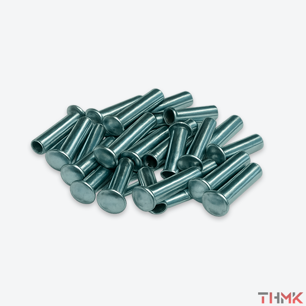 Заклёпка стальная под молоток 5х60 мм полупустотелая, с полукруглой головкой ГОСТ 12641-80